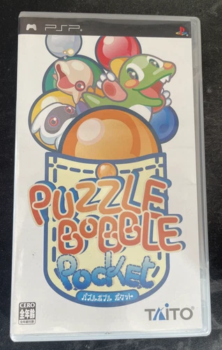 Puzzle Bobble Pocket Japan(Sony PlayStation Portable PSP) Complete CIB