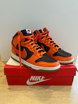 Nike Dunk High High-Top Sneaker Orange/Schwarz Herren EU 47 746960001