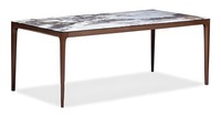 Eleganter Esstisch Aus Holz In Warmem Braun FüR Modernes Esszimmer