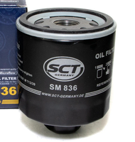 ÖLfilter SM836 + ÖLablassschraube FüR Audi A2 Seat Ibiza Skoda Fabia Vw,,,