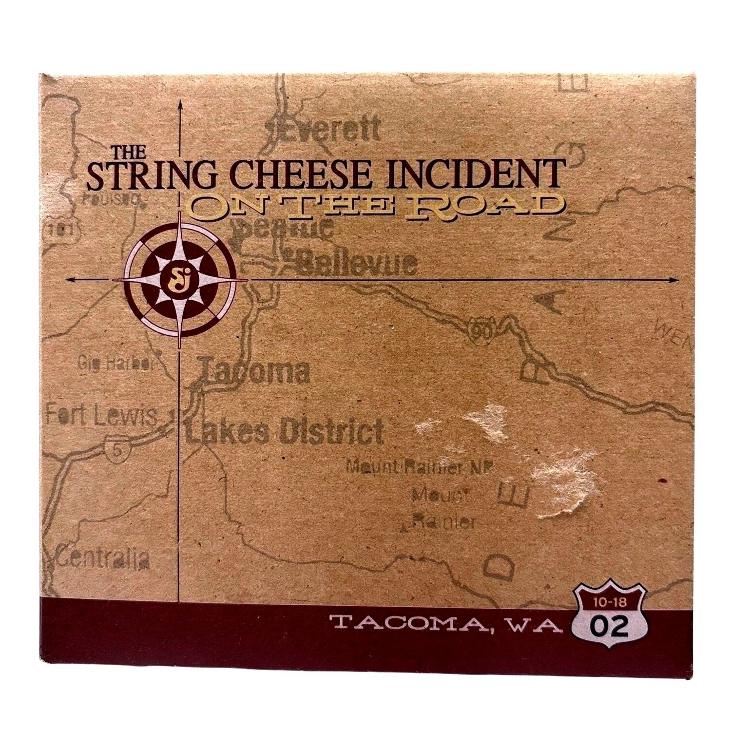 3-CD Set On The Road Tacoma Wa 10-18-02 Live Jam Band