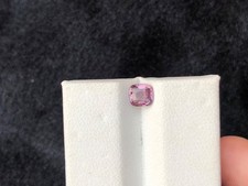 0.45 ct cushion cut pinkish spinel losses gem...