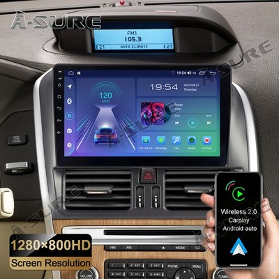 1280HD For Volvo XC60 2008-2017 Android 15 Car Stereo Radio Navi Apple Carplay