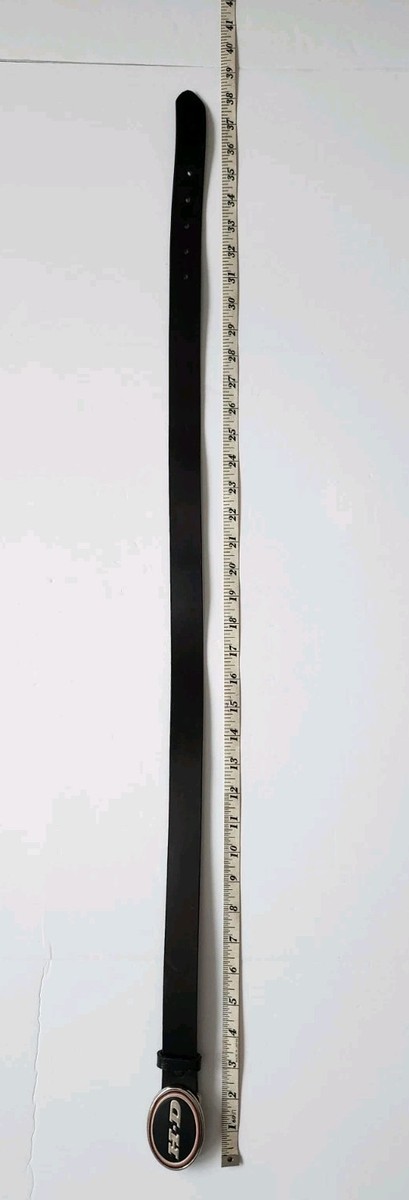 Harley Davison Men Black Belt 97552 USA Genuine Leather Size 32