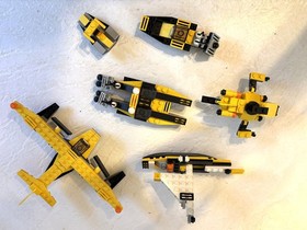 Lego 4505 Designer set sea machines, 6 items, box, 2 manuals