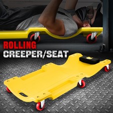36in Low Profile Mechanic Rolling Creeper Automative Garage Shop Repair Yellow