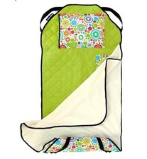 Urban Infant Tot Cot Kids Nap Mat blanket Preschoolers or Daycare green unisex