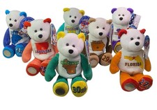 7 State Quarter Coin Bears Plush Set NWT 23 24 25 27 29 30 32 Limited Treasures