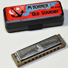 Hohner Old Standby G Key Piano Accordion Made in Germany Used SS6