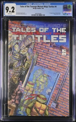 1988 Tales Of The Teenage Mutant Ninja Turtles #4 1st App. The Rat King CGC 9.2