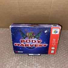 Body Harvest (Nintendo 64, 1998) N64 Complete CIB Tested
