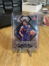 Cade Cunningham 2021-22 Panini Prizm #22 Emergent RC Pistons Rookie