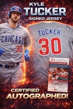 Kyle Tucker Signed Jersey (JSA) MLB Chicago Cubs