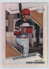 2022 Panini Elite Extra Edition Optic Holo Prizm Mikey Romero #24 1s8