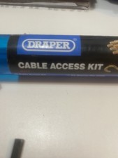 Draper 45274 - Cable Access Rod Kit - 10 x 1m Rods & Accessory Puller Kit