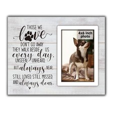 Dog Memorial Gifts Picture Frame, Pet Memorial Gifts for Dogs, Loss of Dog Sy...