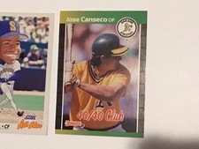 1989 Donruss Jose Canseco #643 40/40 Club
