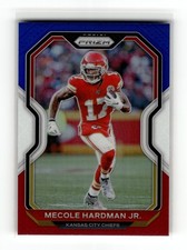 Mecole Hardman Jr. 2020 Panini Prizm #123 Chiefs Prizm Red White and Blue