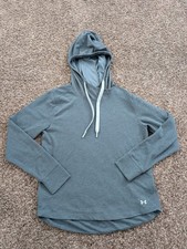 Under Armour Cold Gear Lightweight Hoodie Sweatshirt Teal Women's Small