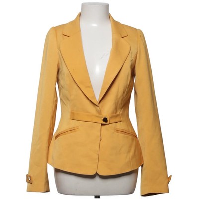 Edith & Ella, Blazer, Größe: S, Gelb, Baumwolle/Elasthan/Polyester #8CG