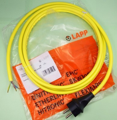 3,5m - Lapp Kabel Konfektionierte Netzanschlussleitung ÖLFLEX-PLUG-540 3x1,5mm²