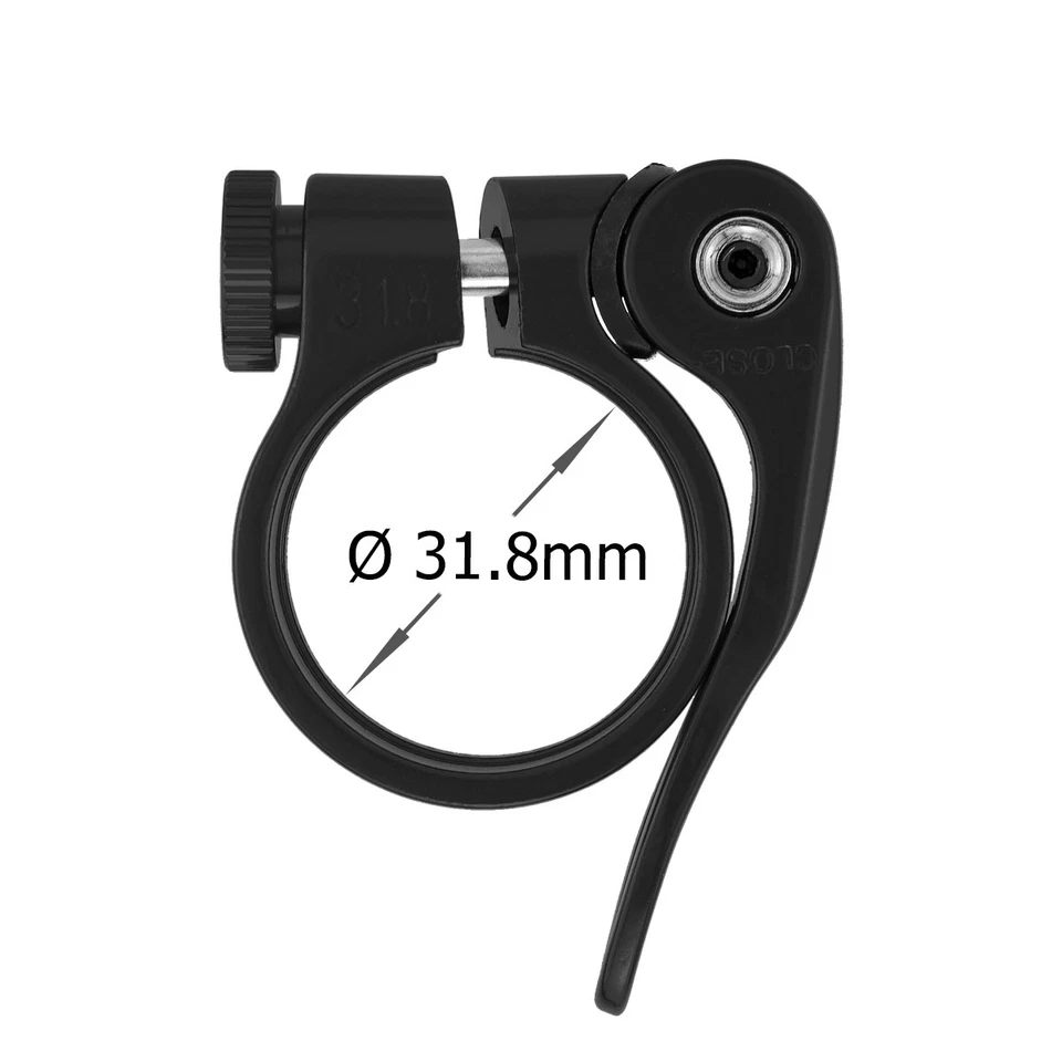 31,8mm Sattelklemme Fahrrad Schnellspanner GUB Sattelstütze e-Bike Aluminium Alu - Bild 3 von 3