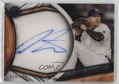 2018 Topps Tribute 36/199 Dellin Betances #TA-DBE Auto i6j