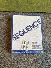 Classic Sequence Great Board Game Card Five in Row Family Fun Challenge party 7+