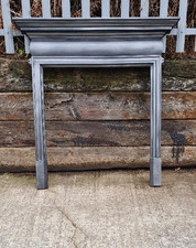 Victorian Edwardian cast iron fireplace Original Antique CAST IRON FIRE SURROUND