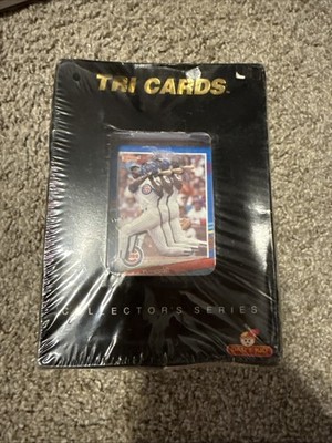 RARE Tri Cards Dads Kids Baseball 3D Card ANDRE DAWSON CHICAGO CUBS No 329/50000