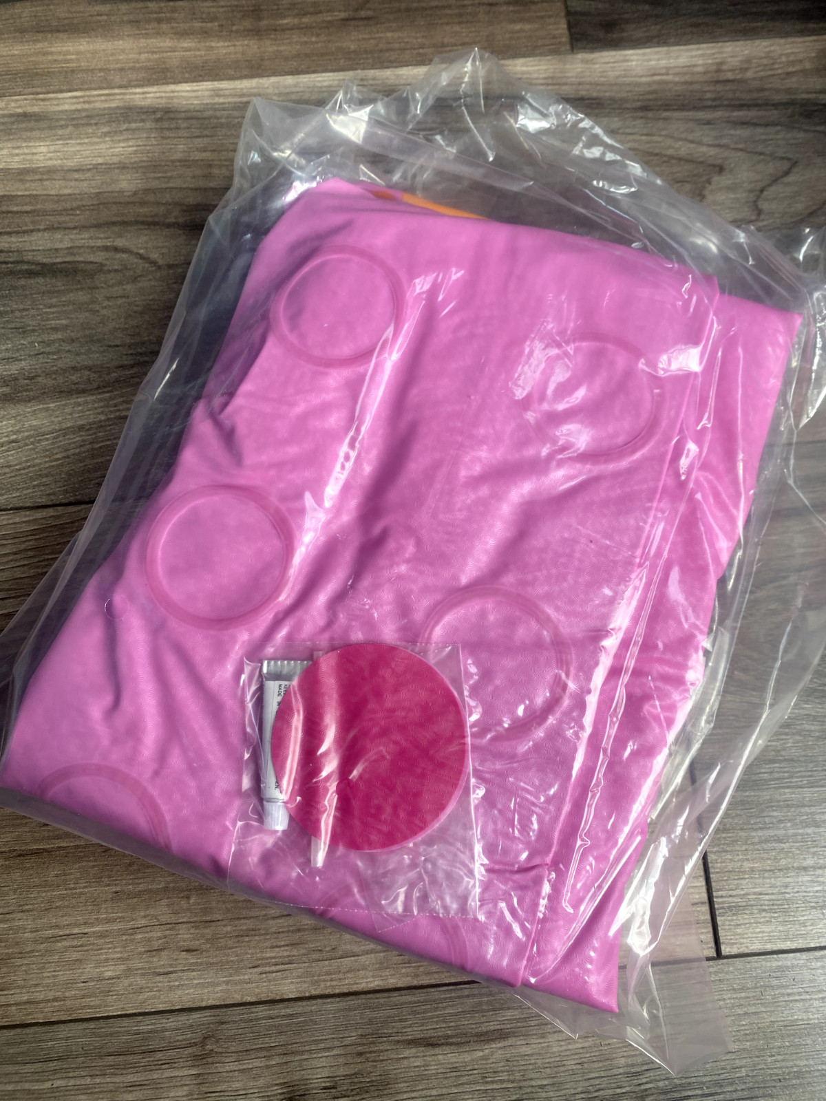 Two ring rectangular paddling pool - New - Includes repair patch
