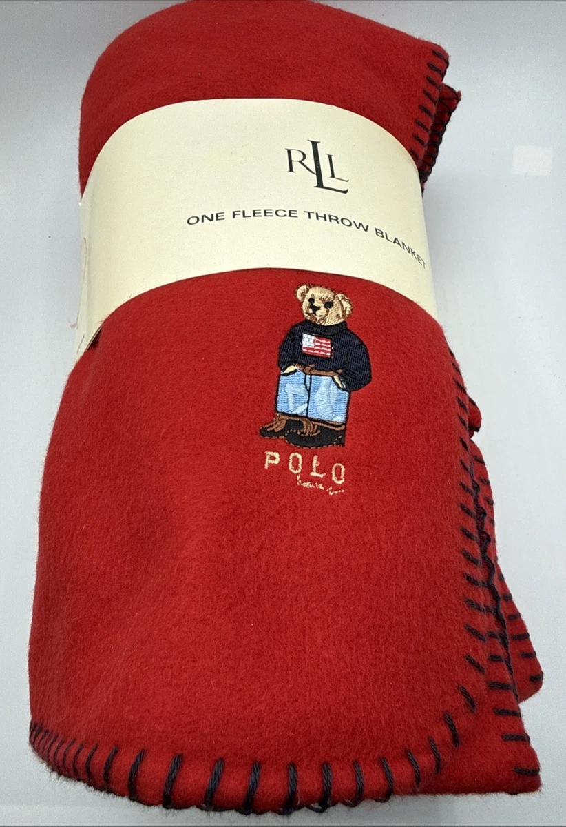 Ralph Lauren 熊床上用品在毛毯和休闲毯| eBay