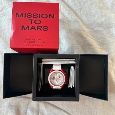 Swatch Moonwatch Mission to Mars + Red Band | eBay