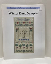 Elizabeth’s Designs Winter Band Sampler Counted Cross Stitch Pattern