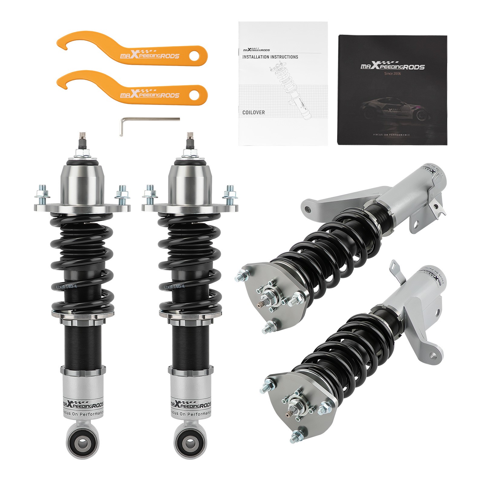 Coilovers Suspension Kit For Honda Civic MK7 EM2 2001-2005 GX Lowering Shocks - Image 4