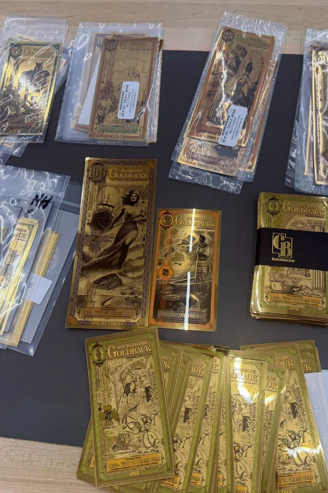 GOLD BACK PARTY!!! OVER 250 AVAILABLE