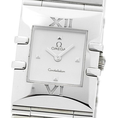 OMEGA 1521.31 Constellation Carre Quadra Quartz Ladies Watch From Japan G0320