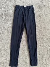 Dziewczęce Wiek 8 Granatowe Elastyczna Talia Legginsy H&M