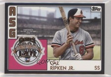 2018 Topps MLB All-Star Logo Black 89/99 Cal Ripken Jr #ASP-CR Patch HOF 7xr