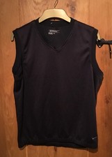 NIKE Golf Tour Performance Men’s Size M Black  Dri-Fit  V Neck  Jumper Vest