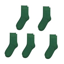 Kids Viscose Bamboo School Socks Soft flate Seam Color Anti Odor Thin