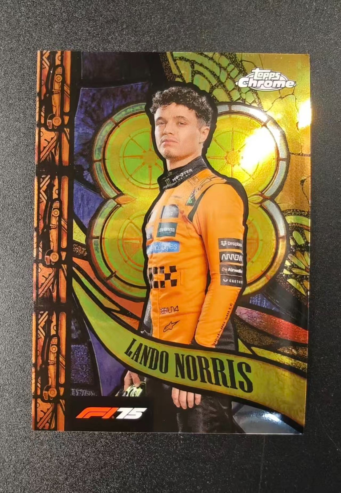 2025 Topps Chrome F1 The Grail 4 Of 9 SSP Lando Norris FCJL