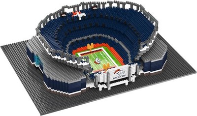 Denver Broncos Mile High Stadium BRXLZ Building Block Set
