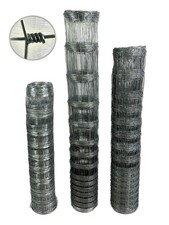 Wildzaun Forstzaun Weidezaun Höhe: 100/120/150/160m Knotengeflecht Maschendraht 