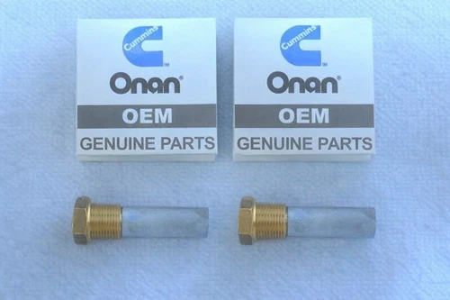 Lot of 2 Cummins Onan 3970463 Zinc Anode Electrode 1/2" Pencil Plug New 2-5/8"