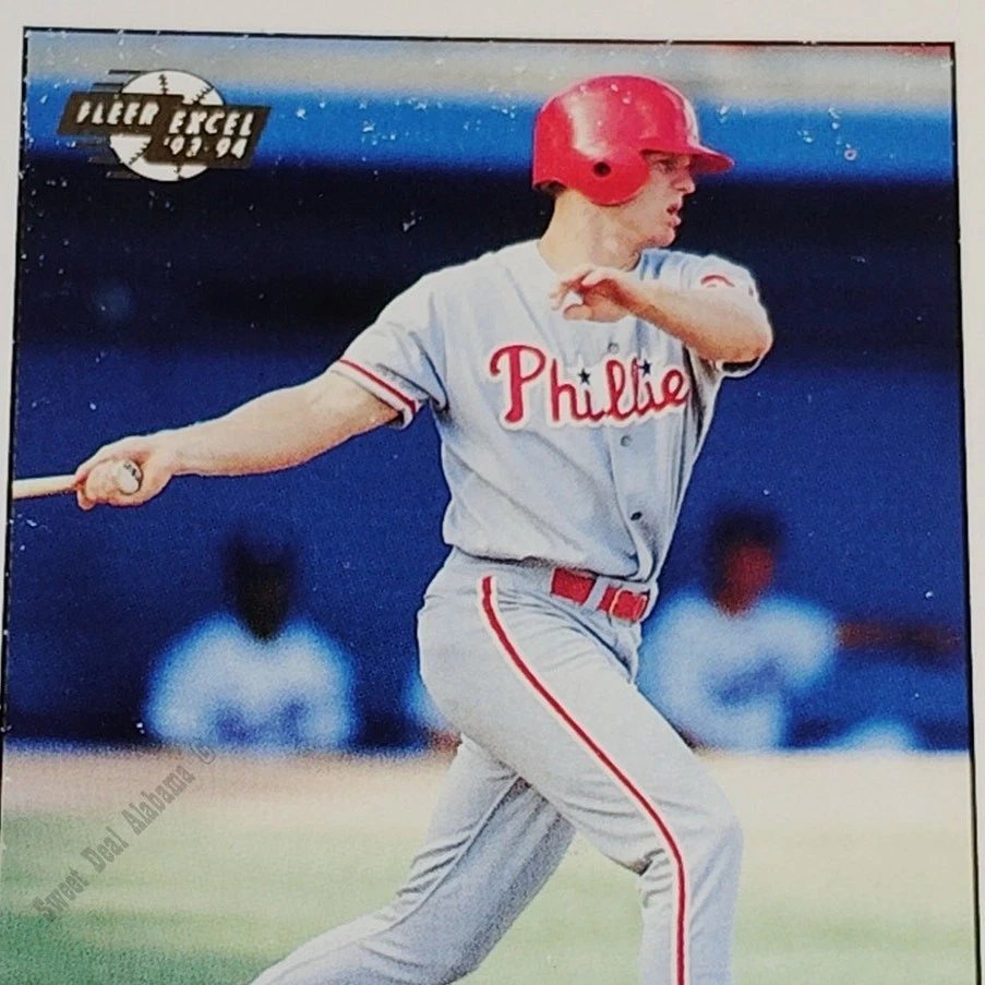 Phil Geisler, Clearwater Phillies, No. 245, 93-94 Fleer Excel Minor Leagues - Image 3 of 4