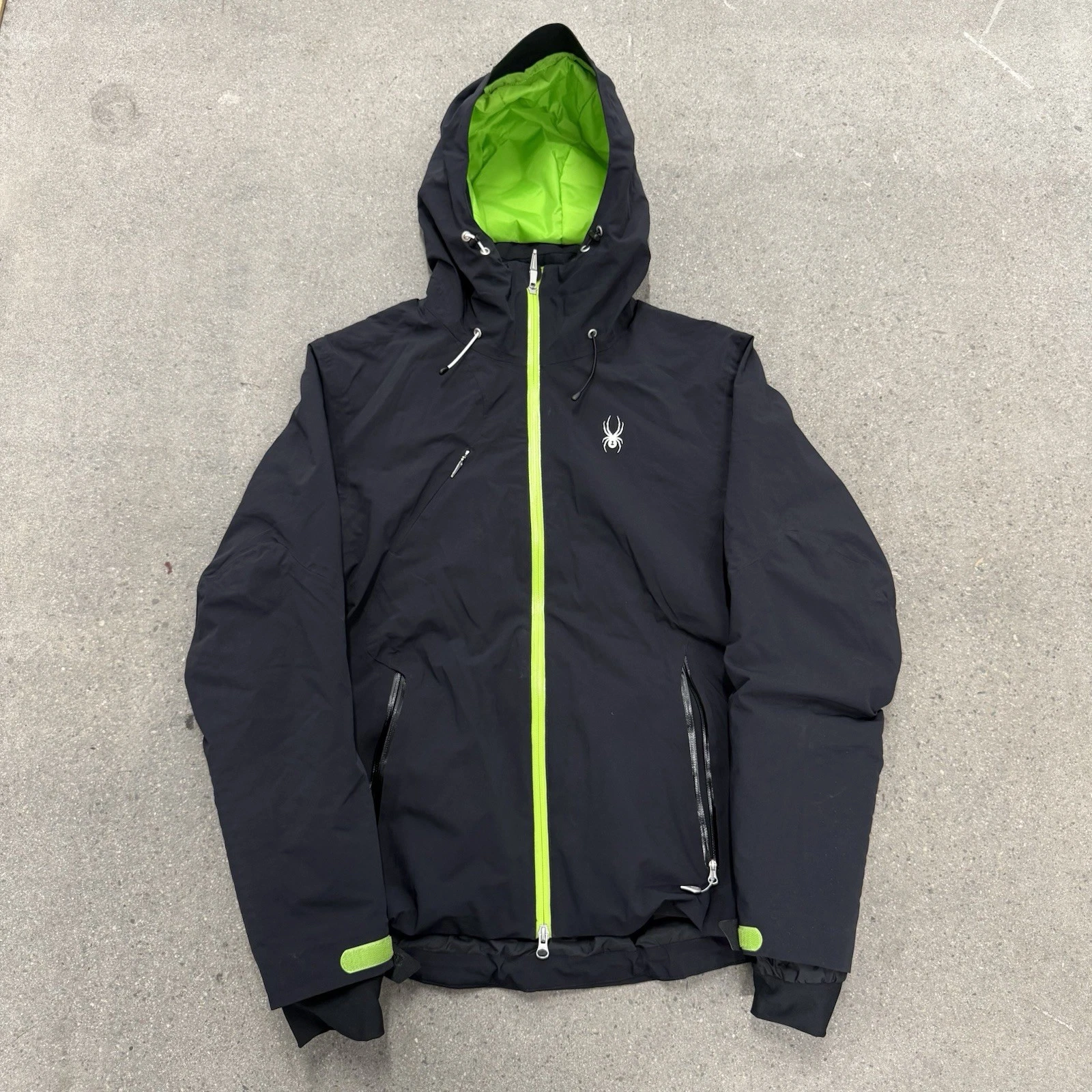 Spyder Pryme Mens Hooded Jacket Size Large