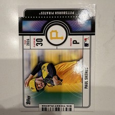 Topps 2026 Series 1 Big Ticket Player Paul Skenes Pirates #BTP-14