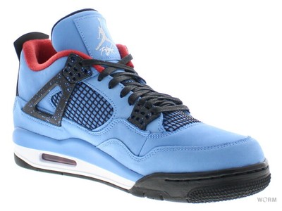 US9.5】 AIR JORDAN 4 RETRO Travis Scott 308497-406 【DS】 In the 