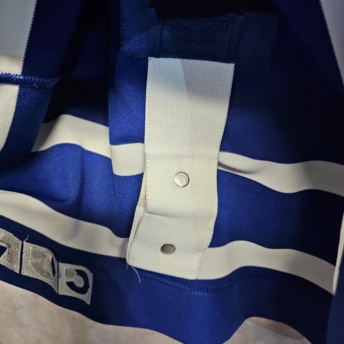Vintage 90s CCM Authentic NHL Toronto Maple Leafs Hockey Jersey 44 L Strap - Picture 8 of 9